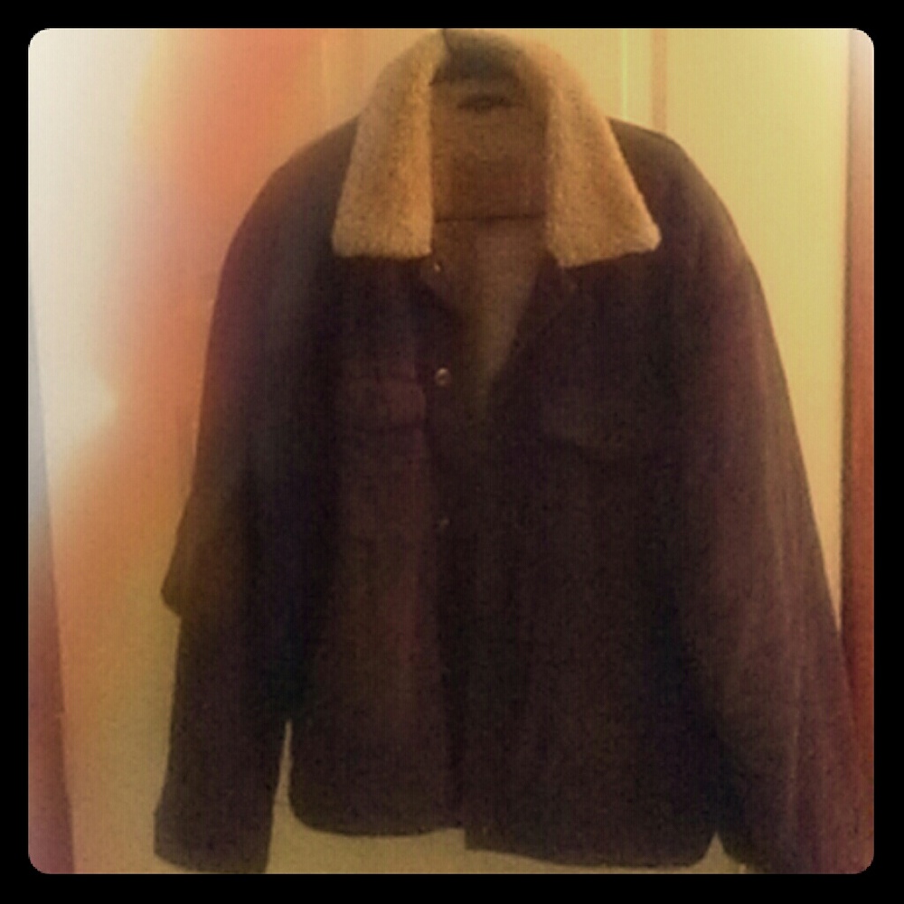 Men's brown corduroy jacket